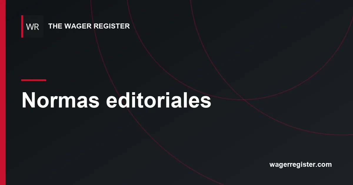 Normas editoriales