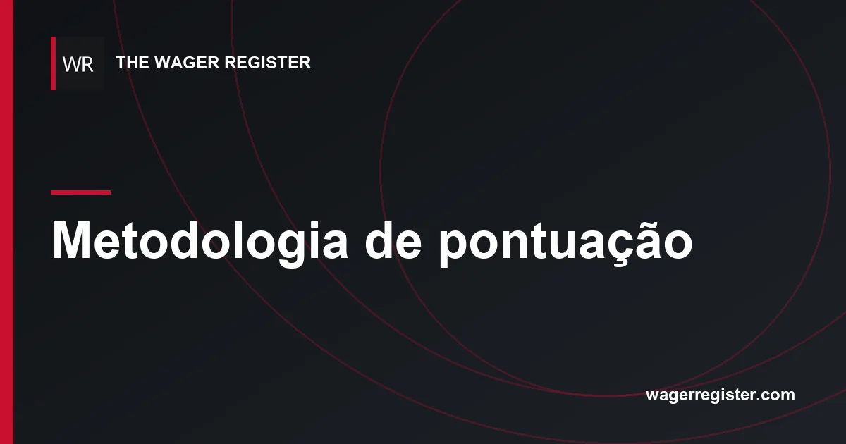 Metodologia de pontuação