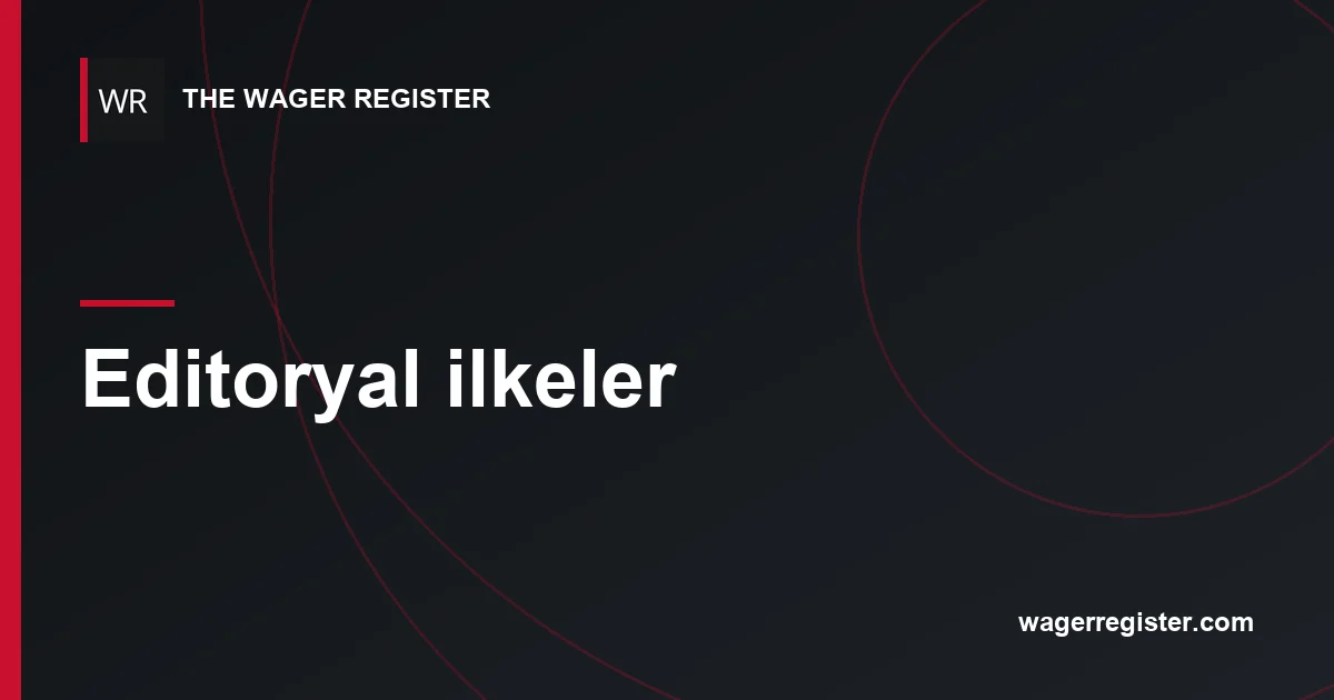 Editoryal ilkeler